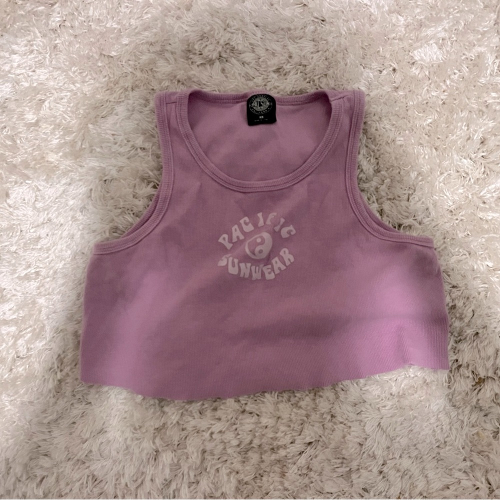 pacsun crop shirt